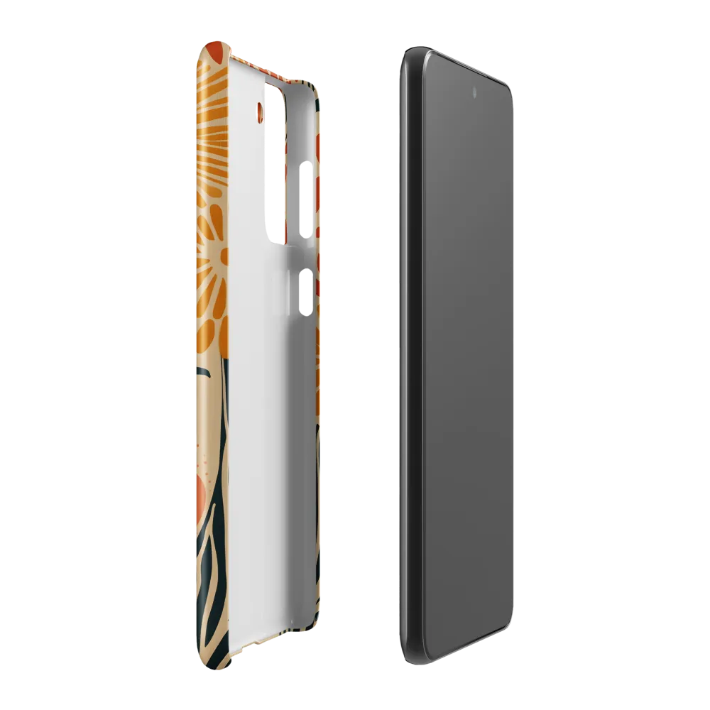 Serenity in Bloom | Phone Case |  S21 Plus | Snap Case | Glossy