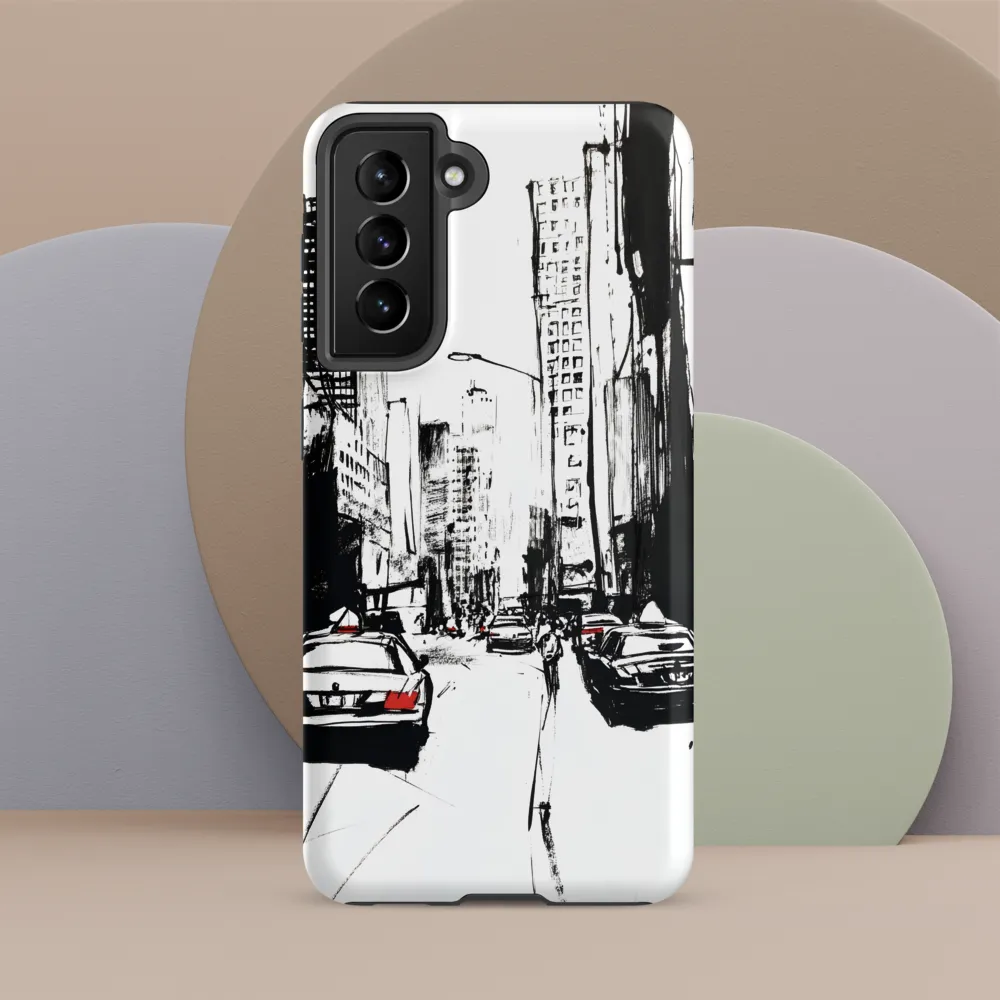 Urban Pulse: A Monochromatic Journey