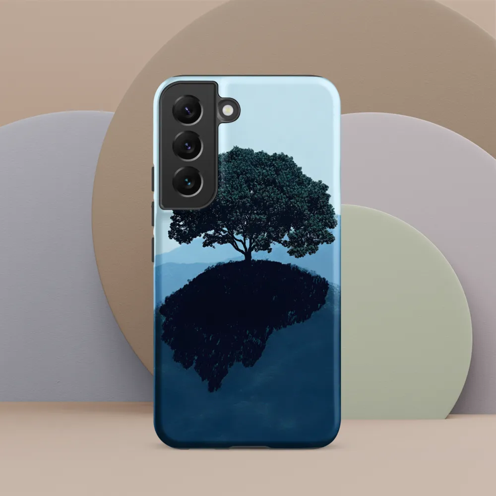 Solitude in Blue | Phone Case |  S22 | Tough Case | Matte
