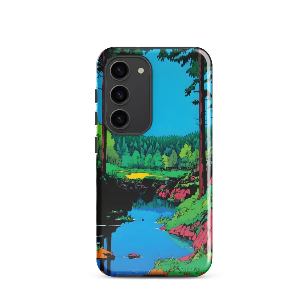Tranquil Reflections: A Vibrant Landscape