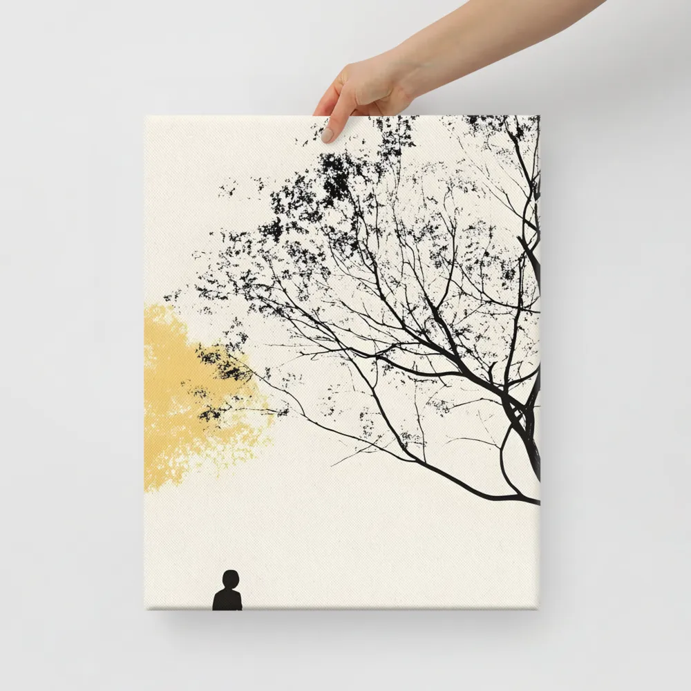 Whispers of Solitude | Canvas | 16″×20″