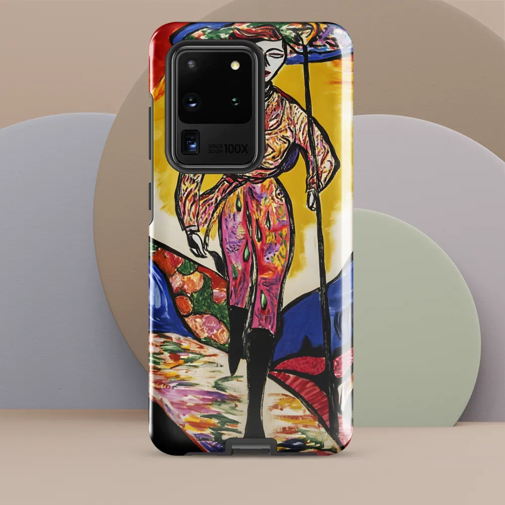 Walking Through Vibrant Landscapes