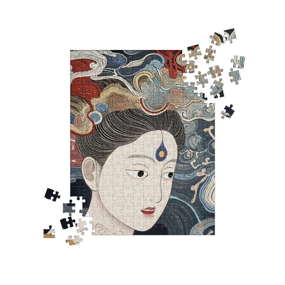 Ethereal Serenity of the Goddess | Jigsaw Puzzle | 252 pieces