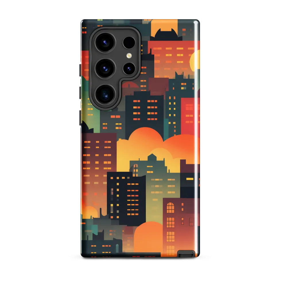 Twilight in the Concrete Jungle | Phone Case |  S24 Ultra | Tough Case | Glossy