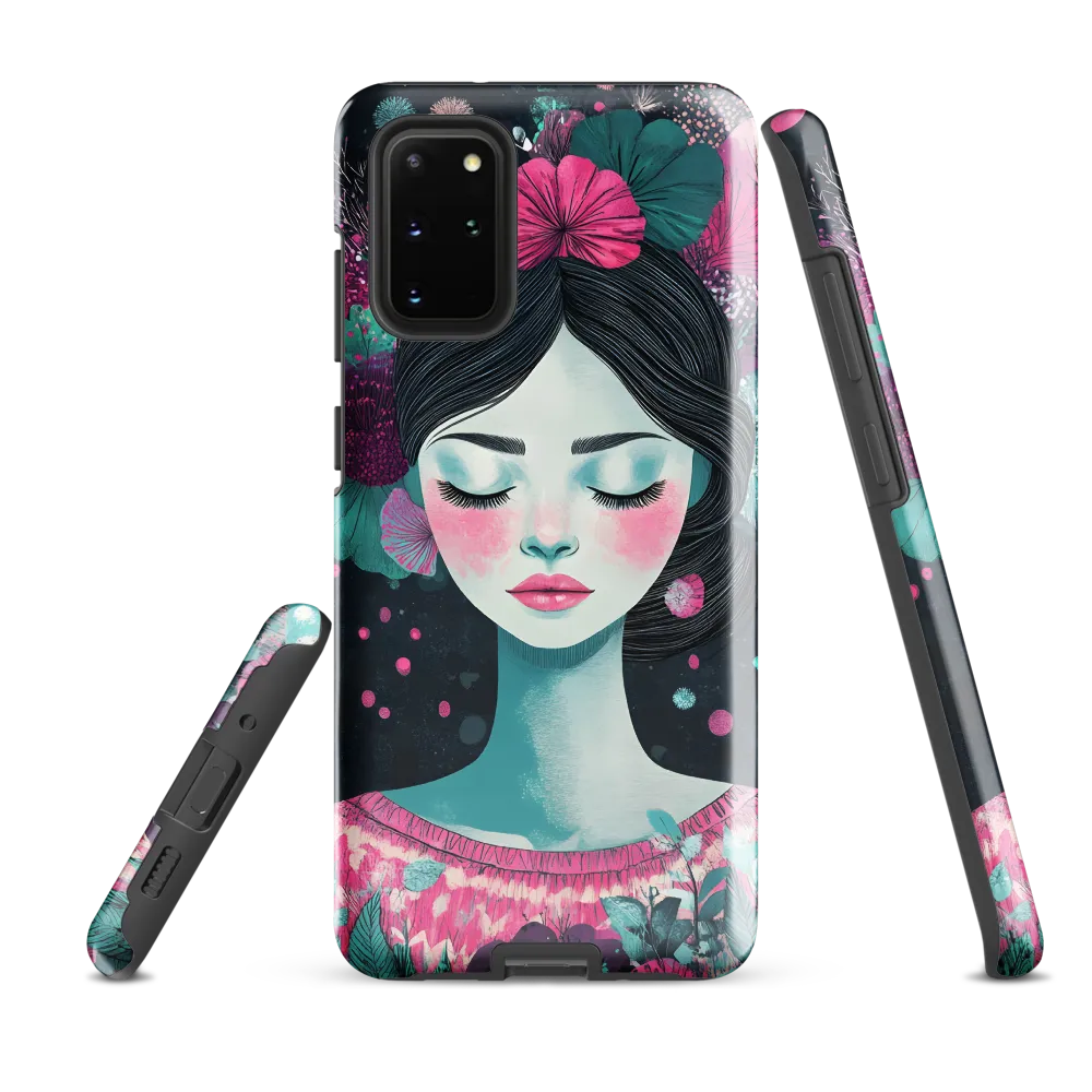 Embrace of Floral Serenity