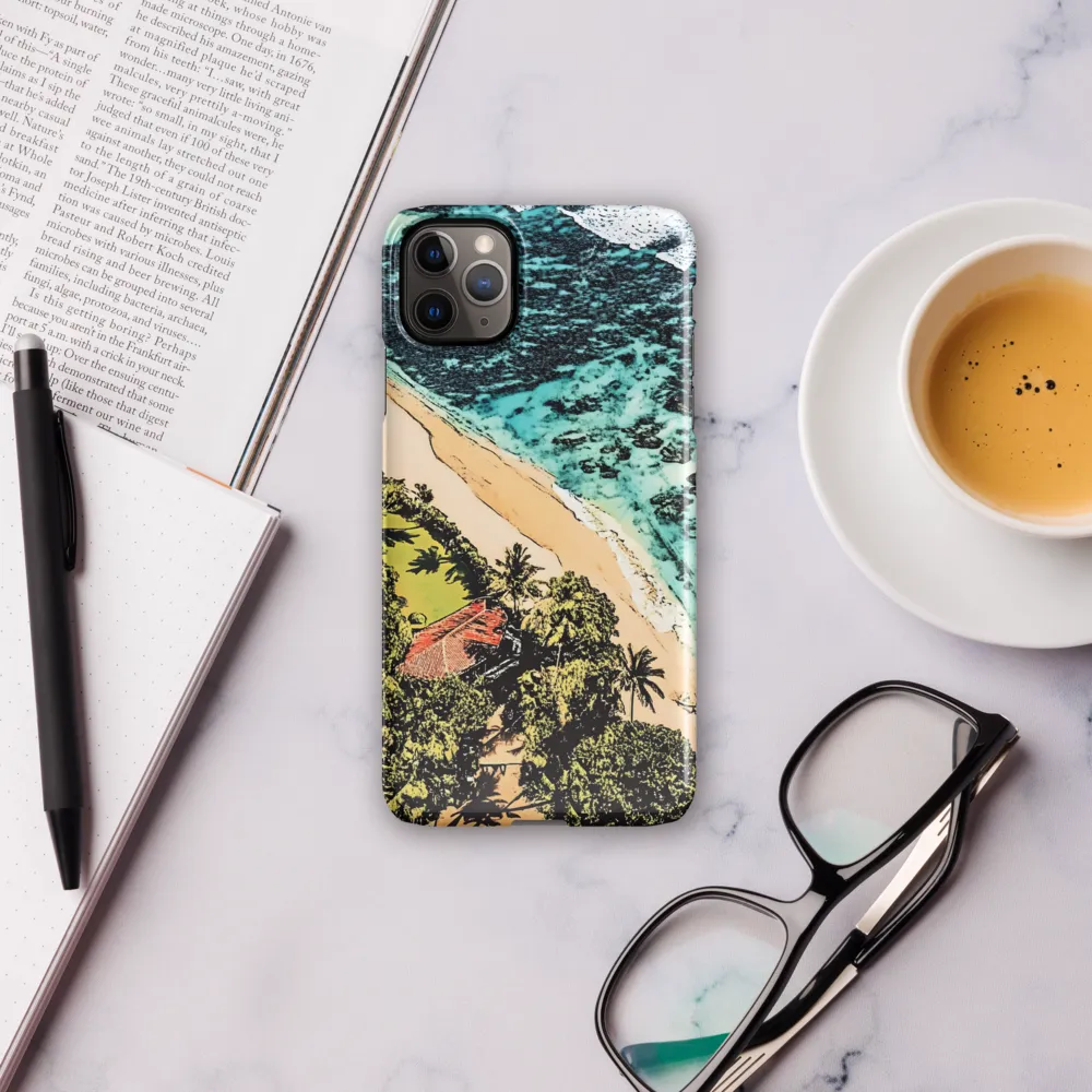 Aerial Serenity: Coastal Escape | Phone Case |  11 Pro Max | Snap Case | Glossy