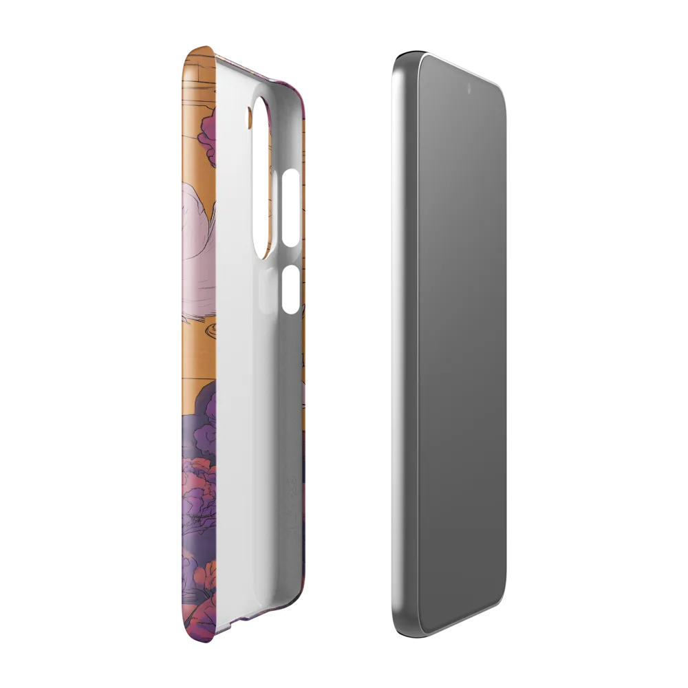 Whispers of the Violet Dawn | Phone Case |  S23 Plus | Snap Case | Glossy
