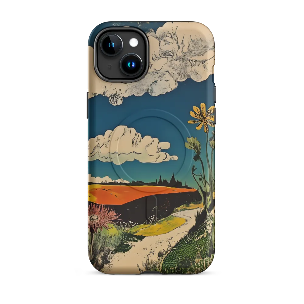 Surreal Blooming Landscape