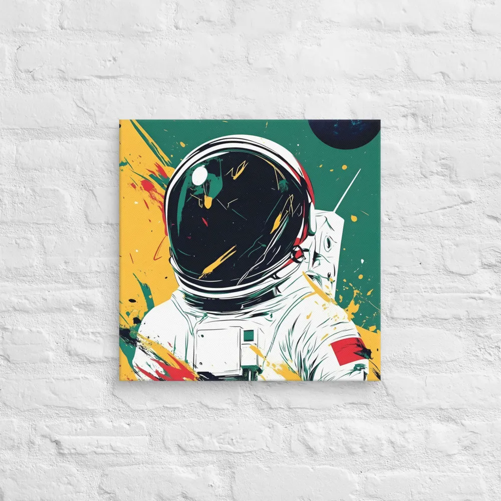 Galactic Explorer: A Modern Odyssey | Canvas | 18″×18″