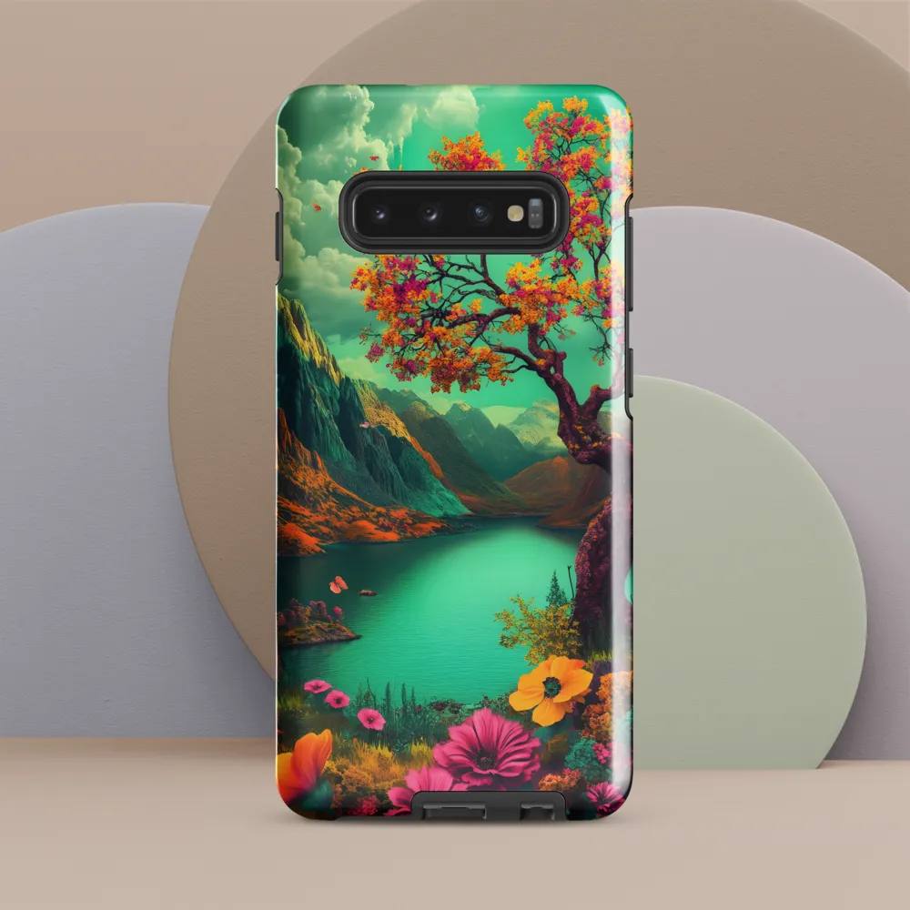 Elysium in Bloom | Phone Case |  S10 Plus | Tough Case | Glossy