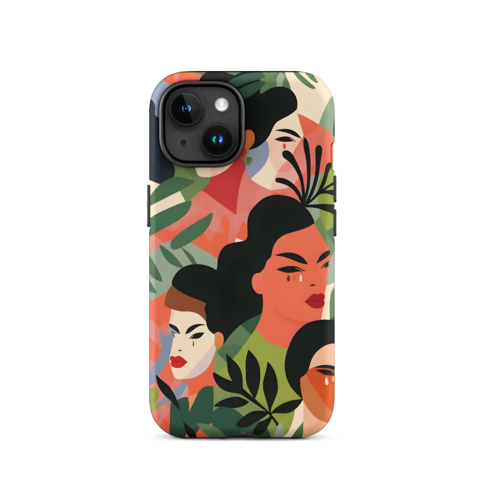 Harmony of Nature and Femininity | Phone Case |  15 | Tough Case | Matte