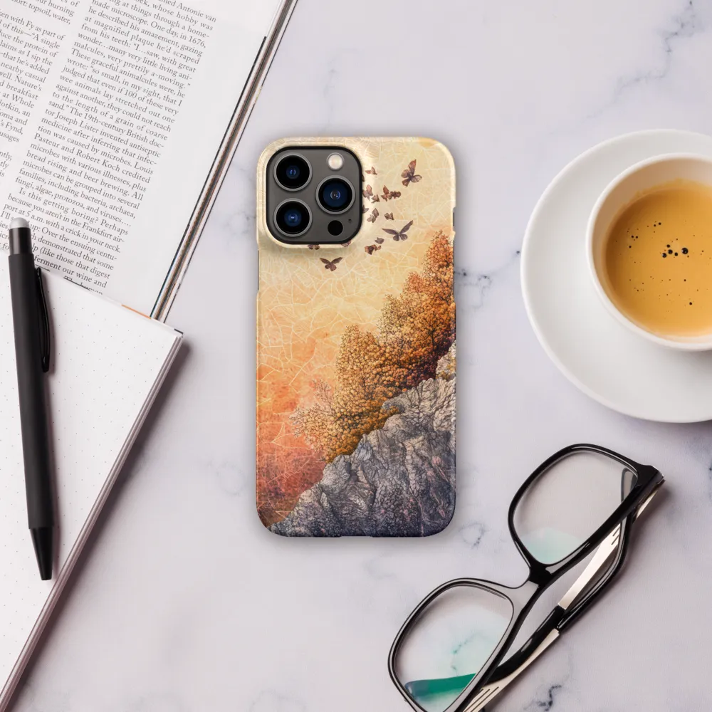 Fluttering Dreams of Serenity | Phone Case |  13 Pro Max | Snap Case | Matte