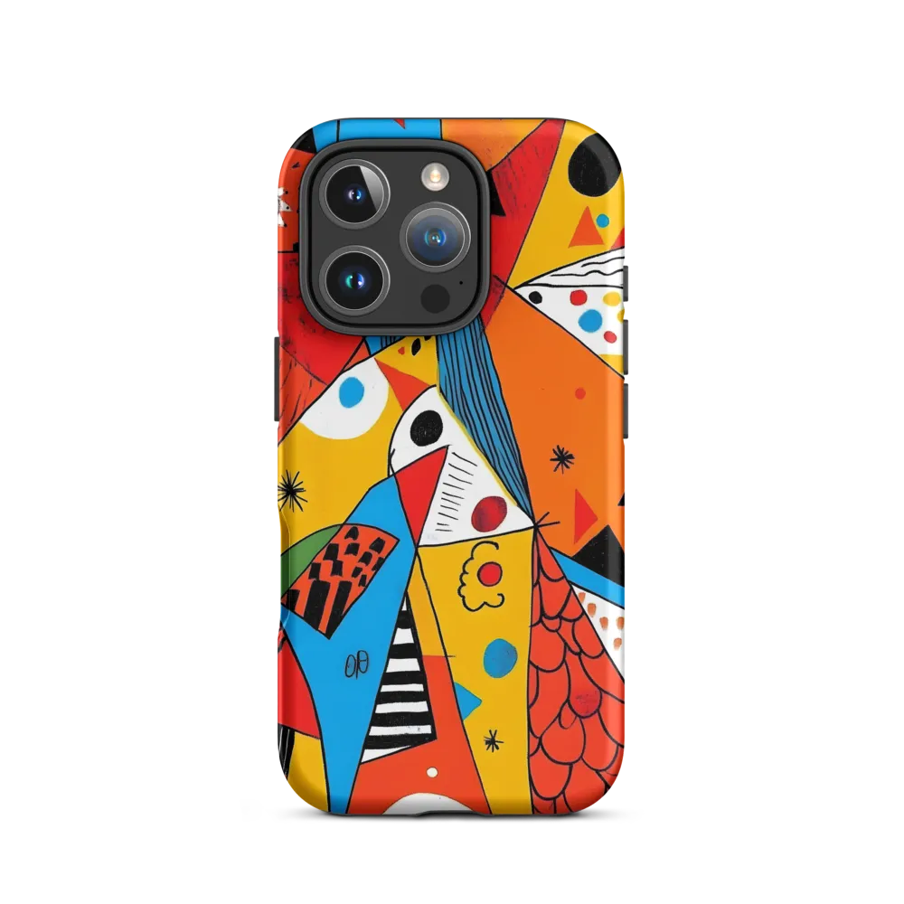 Geometric Playground: A Colorful Journey Through Abstract Landscapes