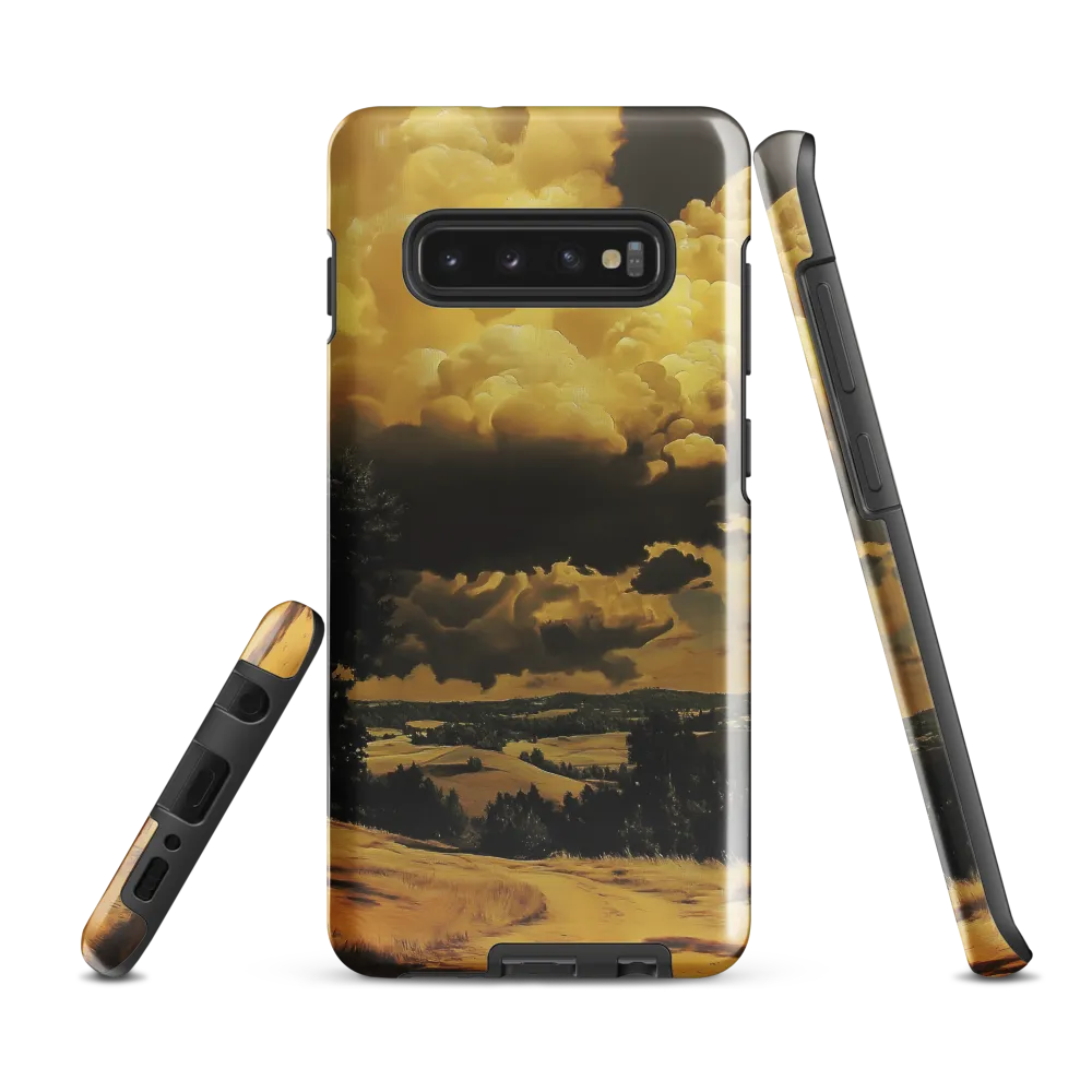 Golden Serenity in the Landscape | Phone Case |  S10 Plus | Tough Case | Glossy