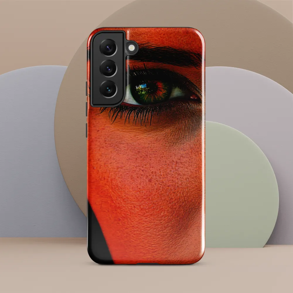 Gaze of Intensity | Phone Case |  S22 Plus | Tough Case | Glossy