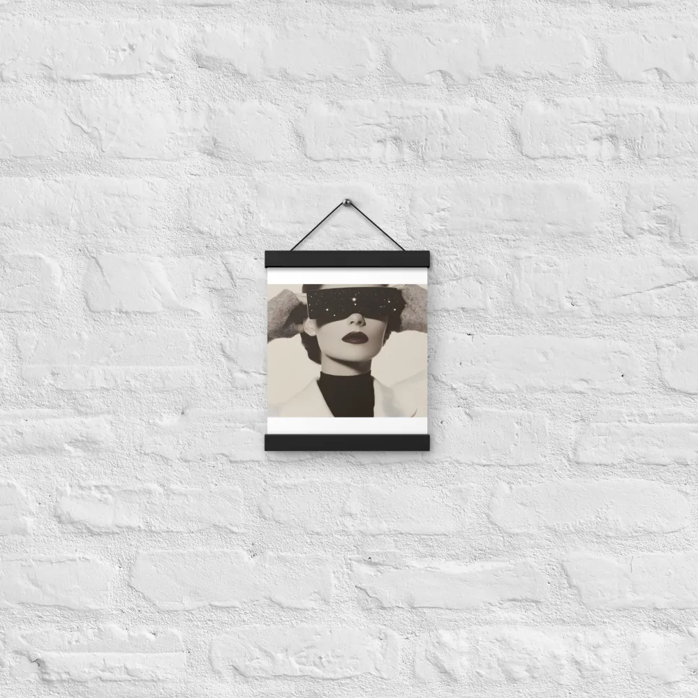 Celestial Elegance | Poster With Black Wood Hanger | 8″×10″