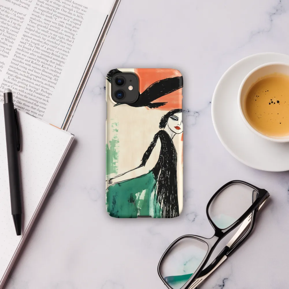 Elegance in Flight | Phone Case |  11 | Snap Case | Matte