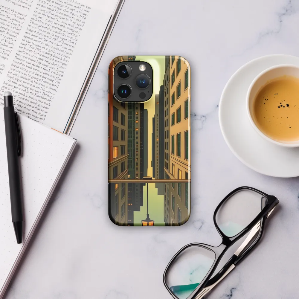 Reflections of Urban Serenity | Phone Case |  16 Pro Max | Snap Case | Glossy