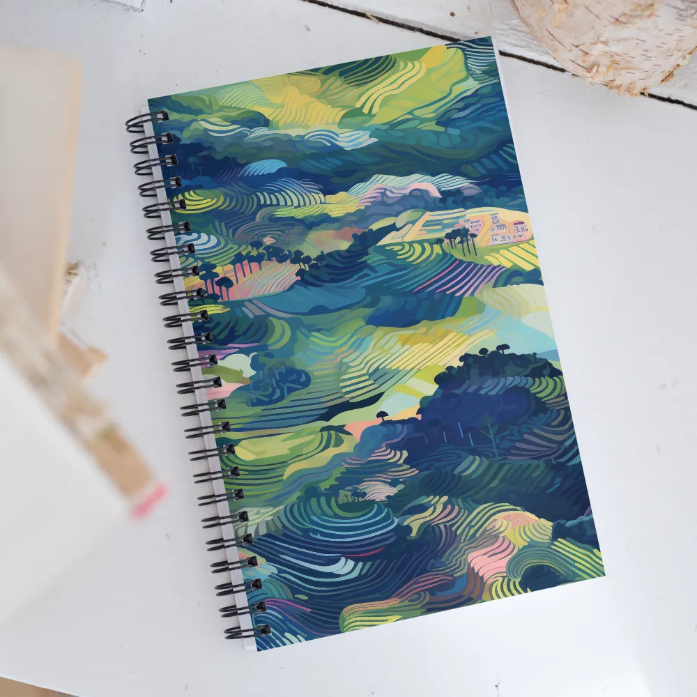 Harmony in Waves | Spiral Notebook