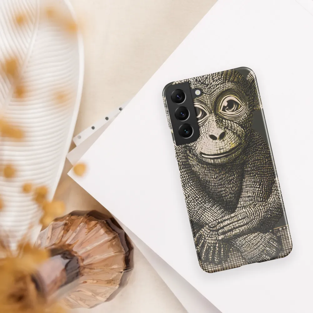 Intricate Primate Portrait