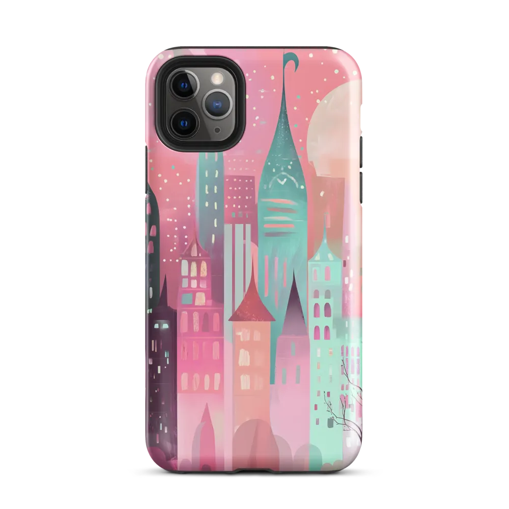 Whimsical City at Dusk | Phone Case |  11 Pro Max | Tough Case | Glossy