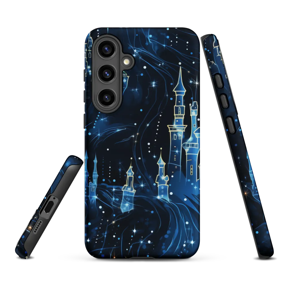 Dreamy Castles in a Starry Sky