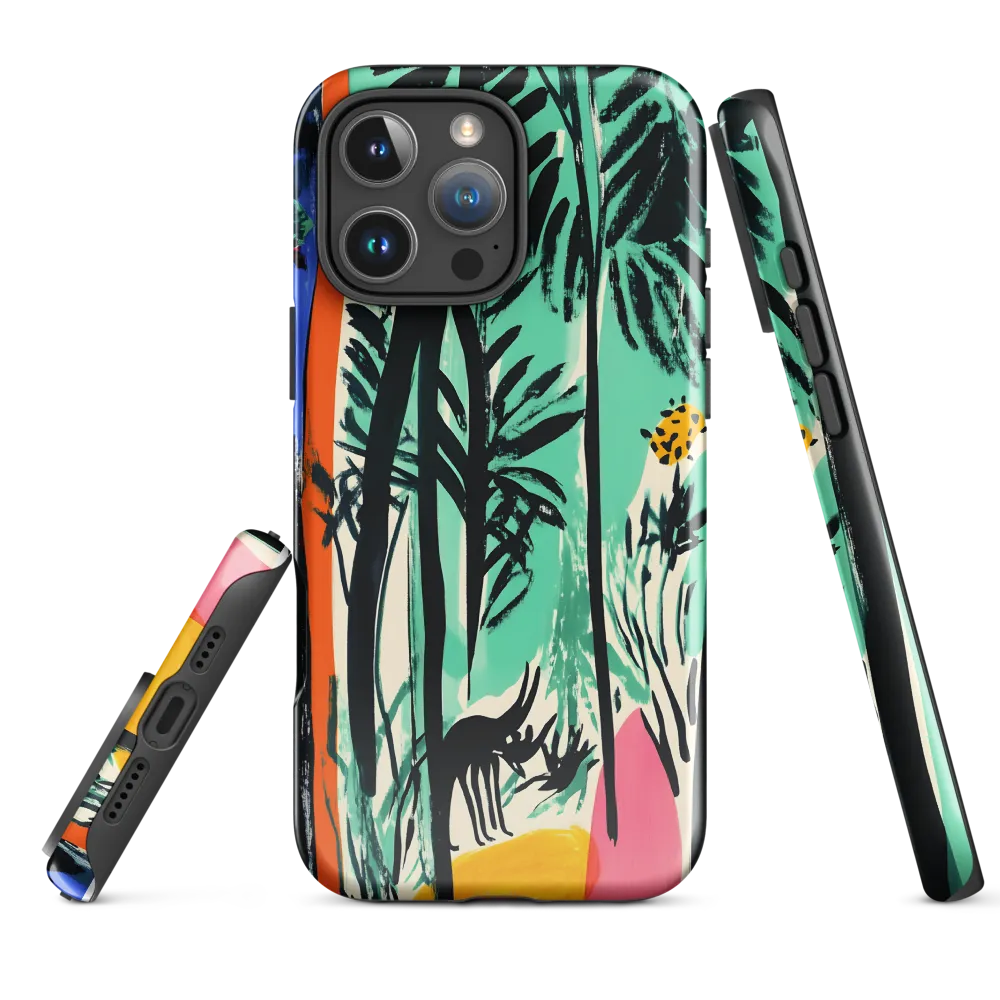 Whispers of the Jungle | Phone Case |  16 Pro Max | Tough Case | Glossy