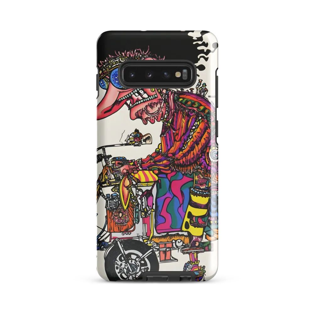 Whimsical Ride | Phone Case |  S10 Plus | Tough Case | Glossy