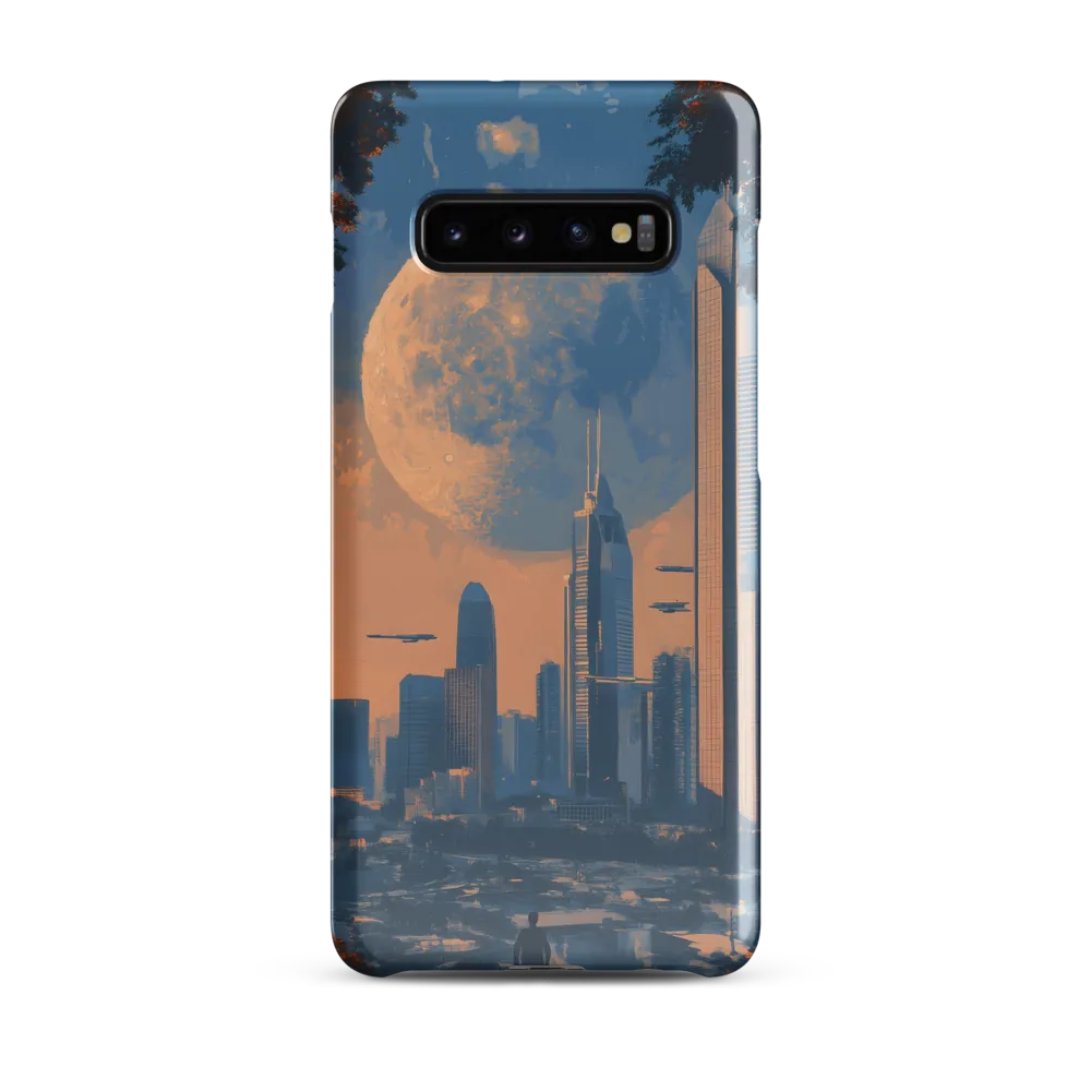 Celestial Cityscape | Phone Case |  S10 Plus | Snap Case | Glossy