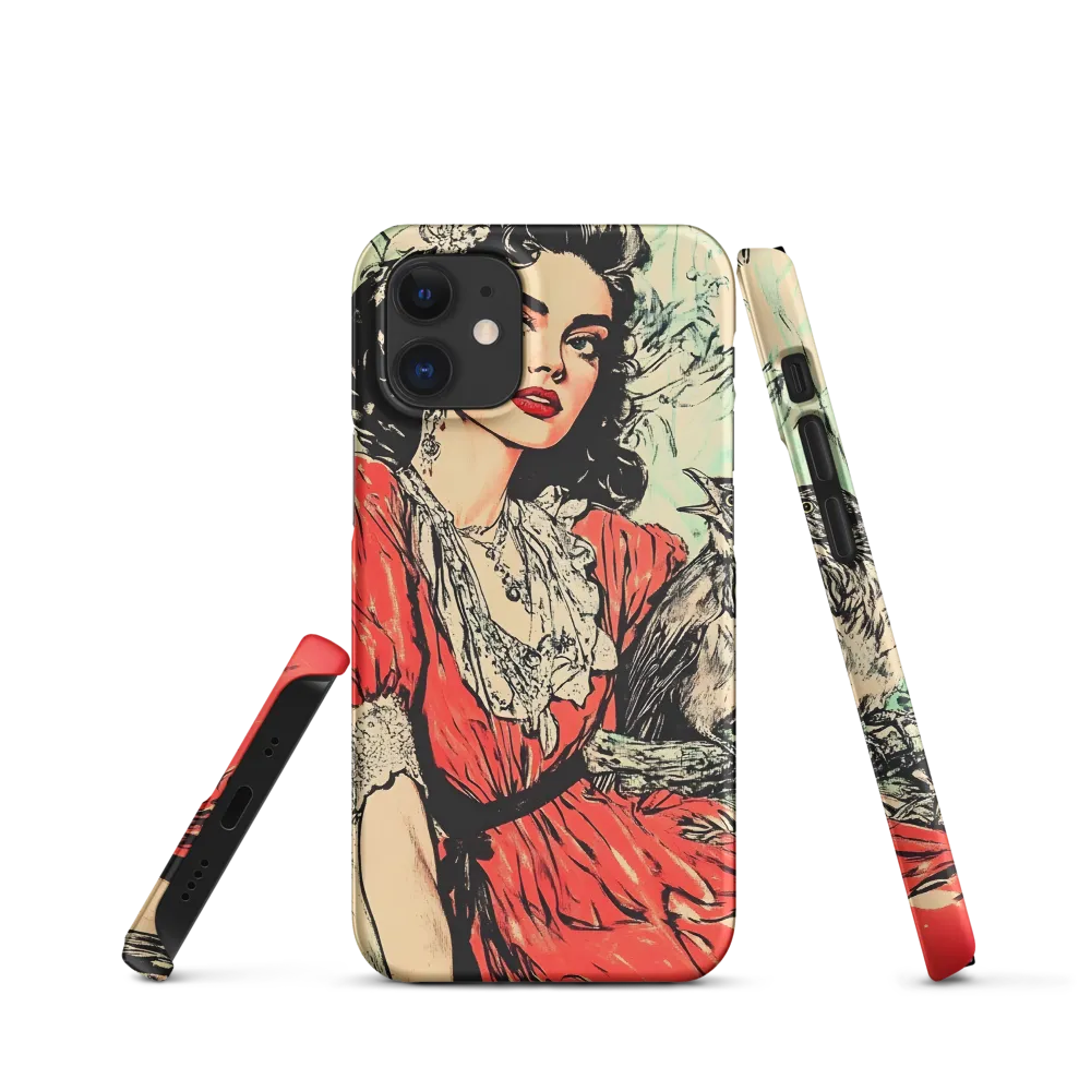 Whispers of Nostalgia | Phone Case |  12 Mini | Snap Case | Matte