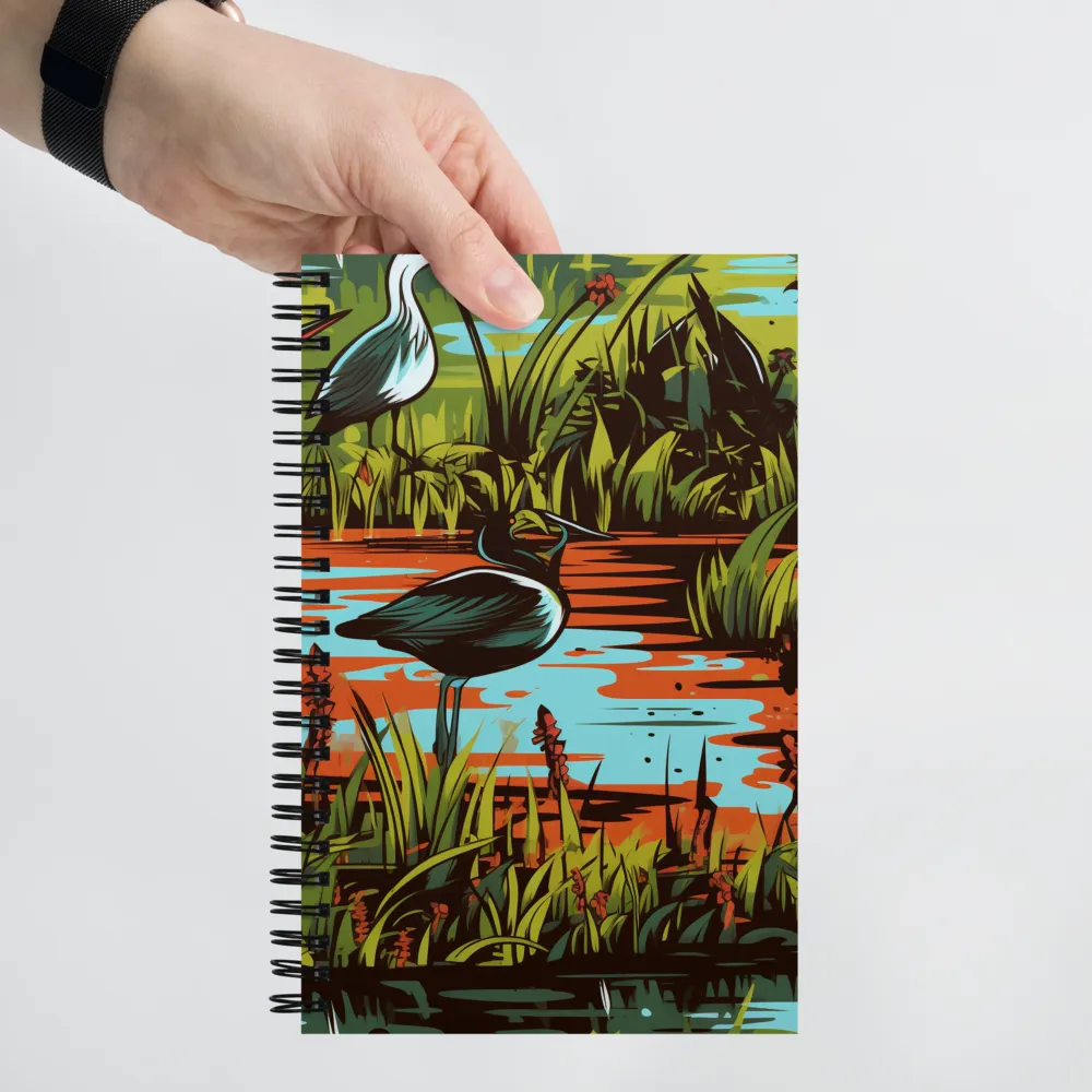 Marshland Symphony | Spiral Notebook