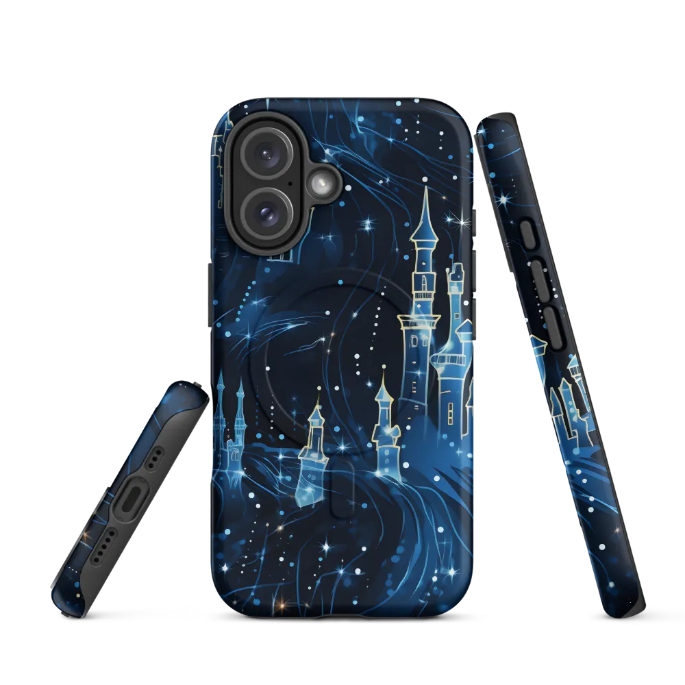 Dreamy Castles in a Starry Sky | Phone Case |  16 | MagSafe® Tough Case | Matte
