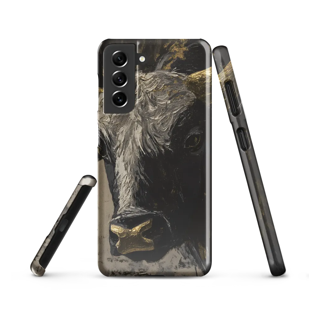 Majestic Bull: The Power in Black and Gold