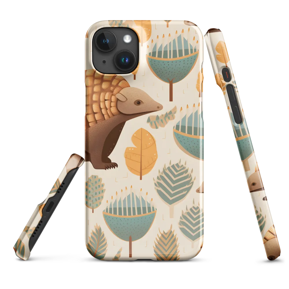 Pangolins in a Whimsical Habitat