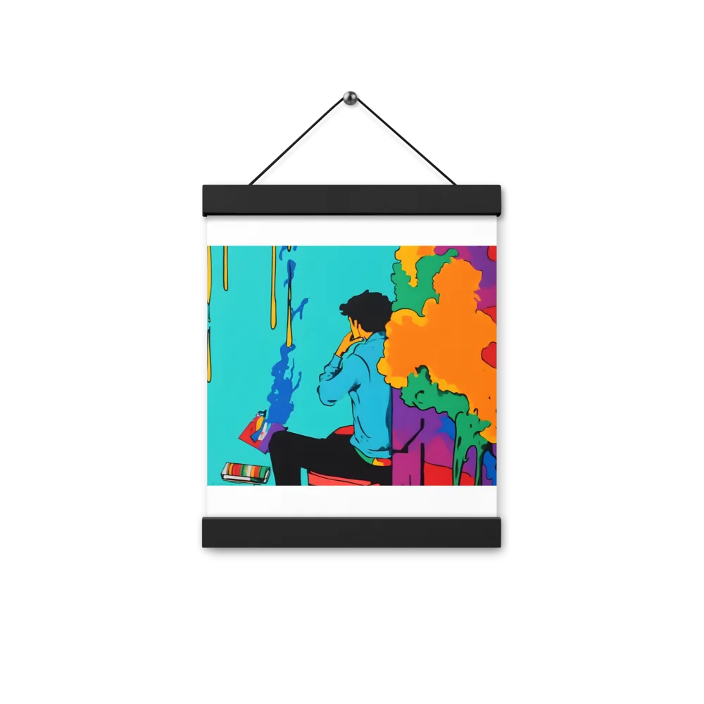 The Artist Within | Poster With Black Wood Hanger | 8″×10″