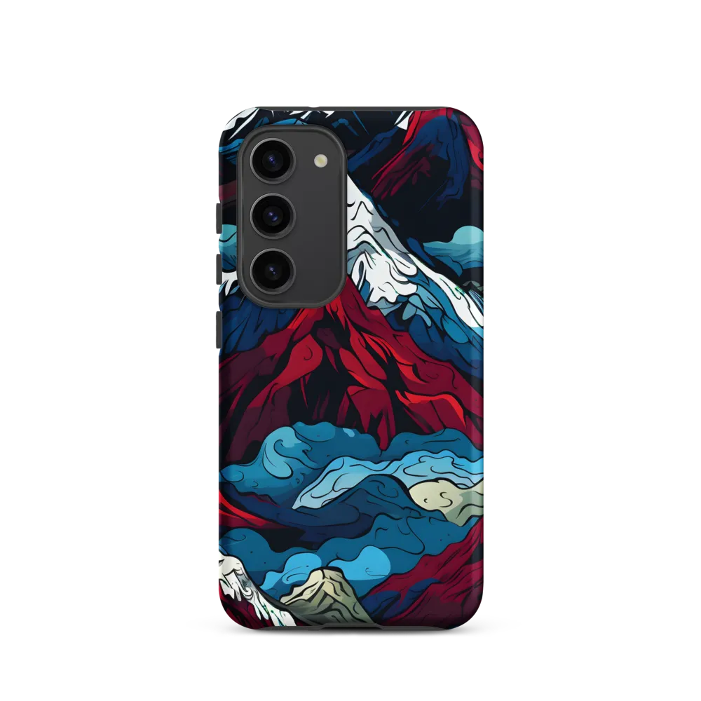 Mountain Majesty: An Abstract Voyage