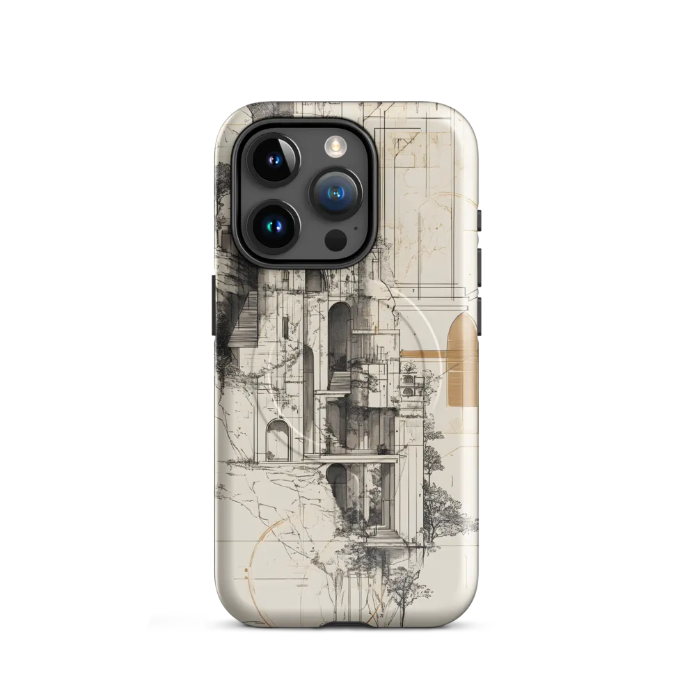 Ethereal Architectures | Phone Case |  15 Pro | MagSafe® Tough Case | Glossy