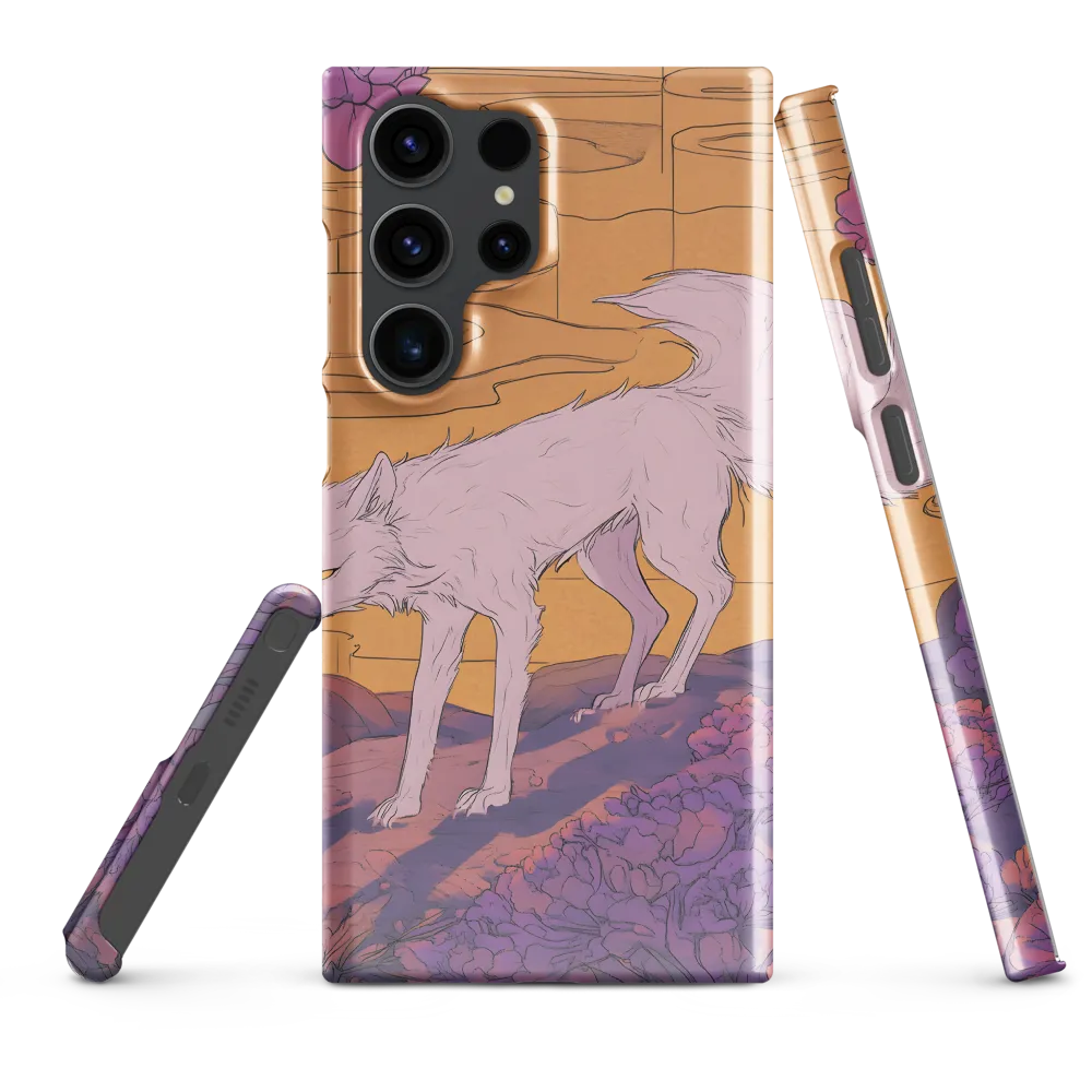Whispers of the Violet Dawn | Phone Case |  S23 Ultra | Snap Case | Glossy