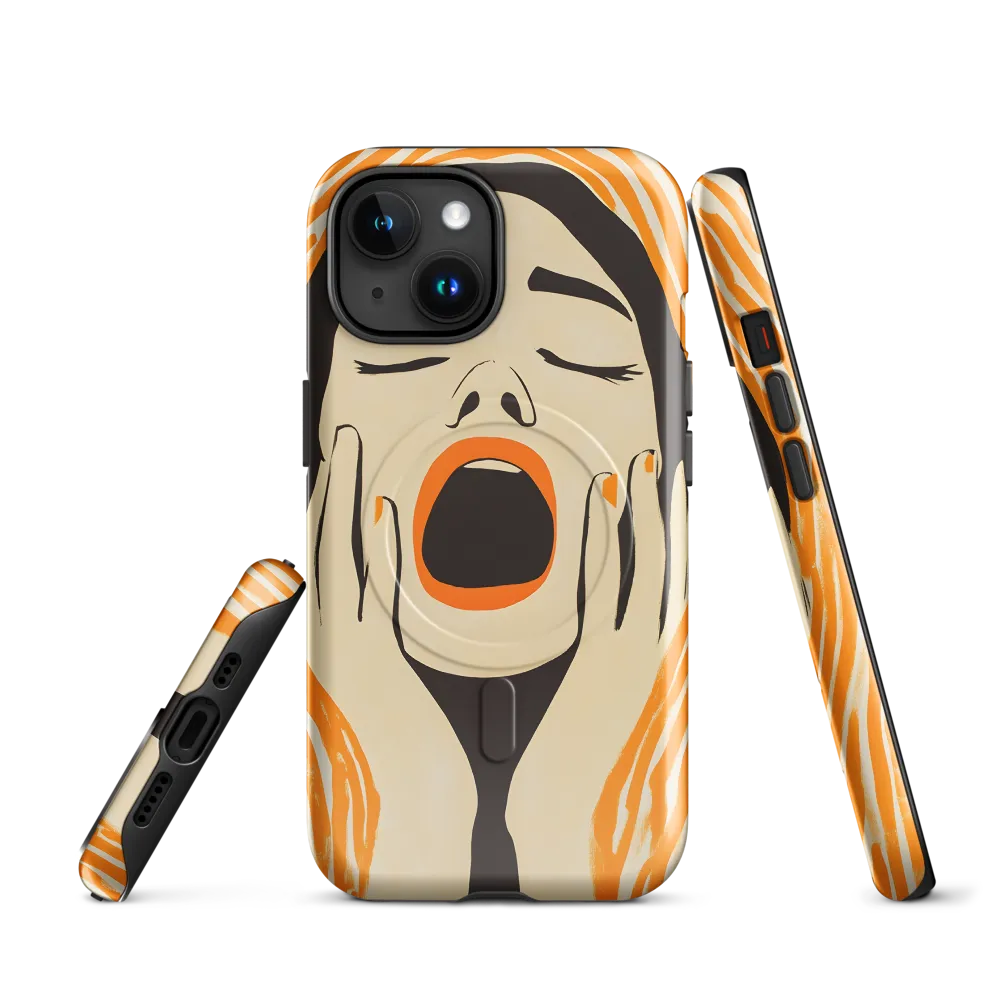 Echoes of Despair | Phone Case |  15 | MagSafe® Tough Case | Glossy