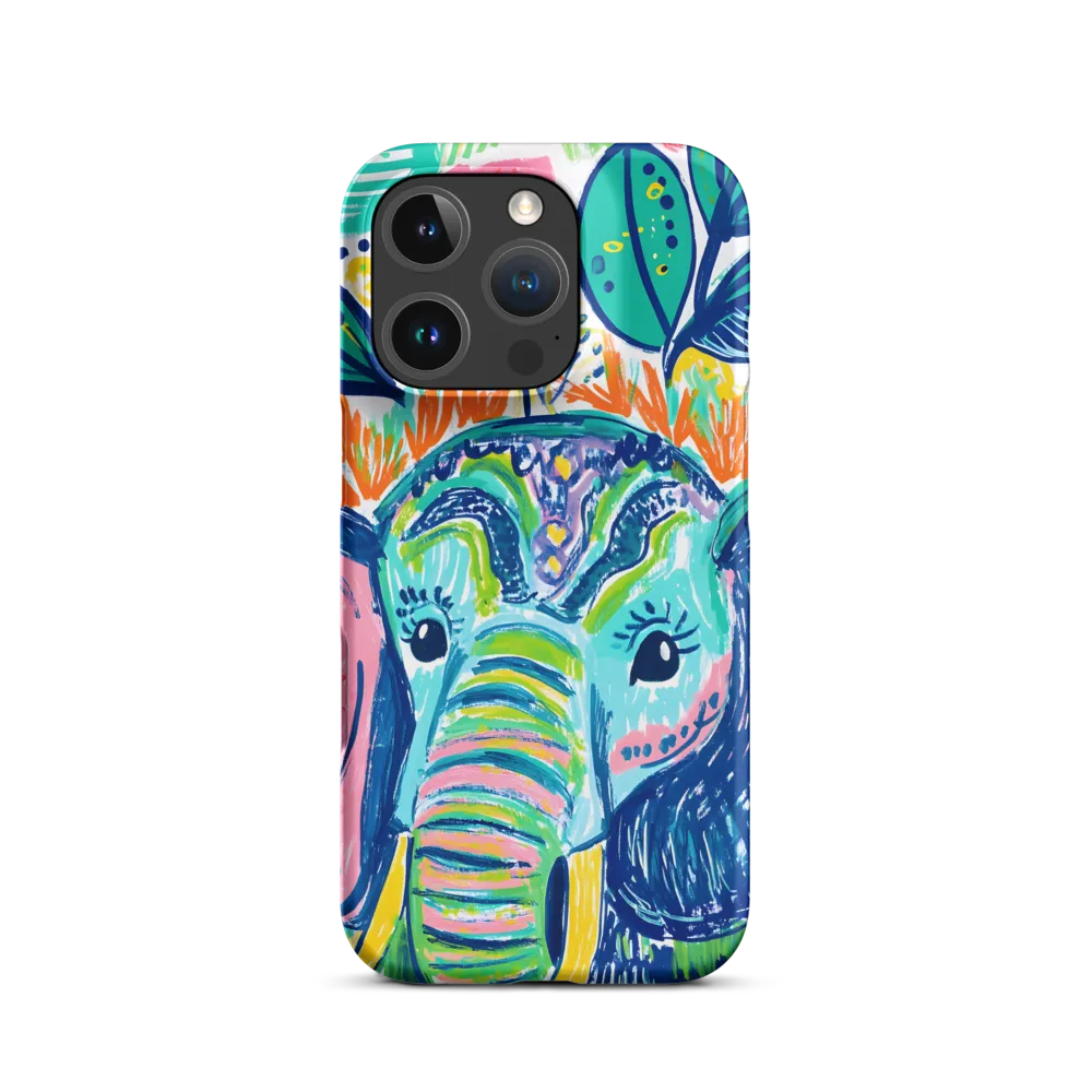 Whimsical Elephant Portrait