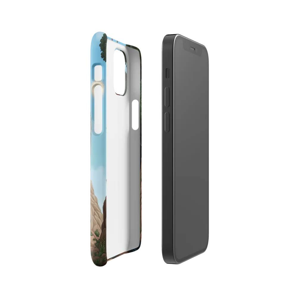 The Descent into Technological Abyss | Phone Case |  12 Mini | Snap Case | Glossy