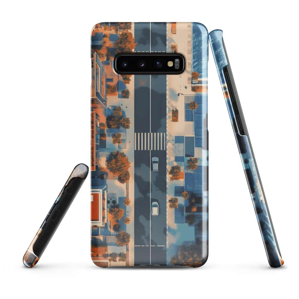 Urban Harmony: Aerial Reflections | Phone Case |  S10 Plus | Snap Case | Glossy