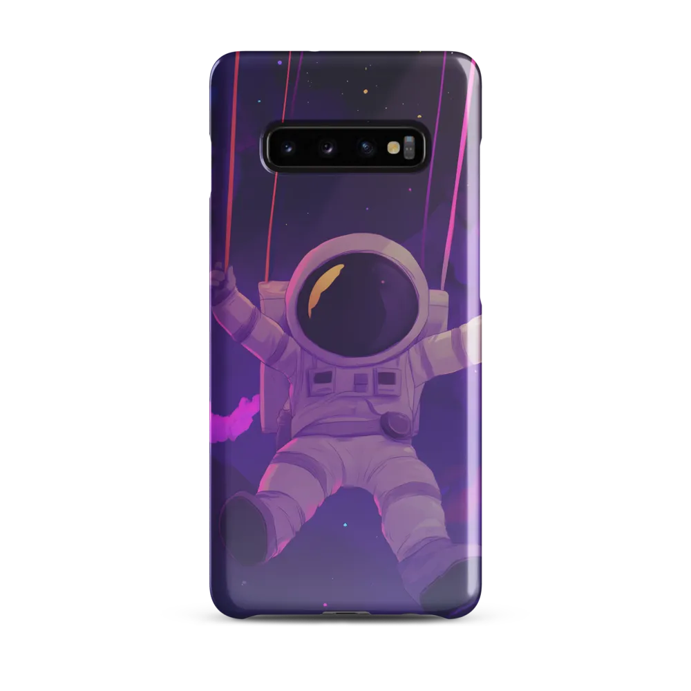 Swinging Through the Cosmos | Phone Case |  S10 Plus | Snap Case | Glossy