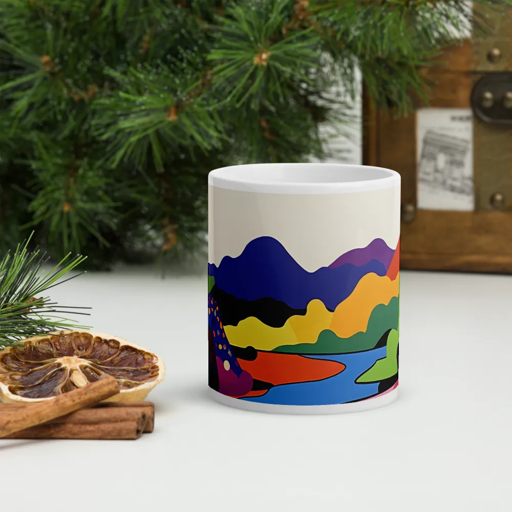 Whimsical Landscape in Color | Mugs | Multiple Sizes & Colors