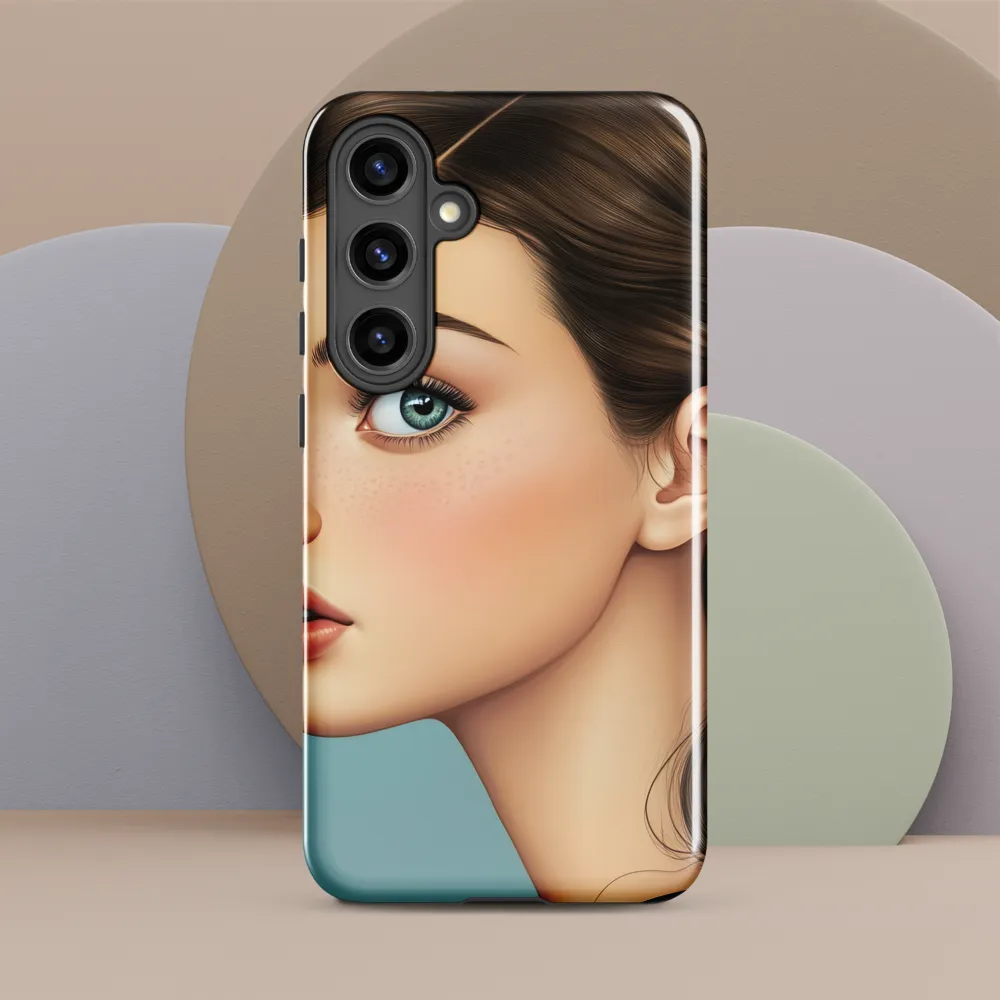 Captivating Gaze: A Modern Portrait