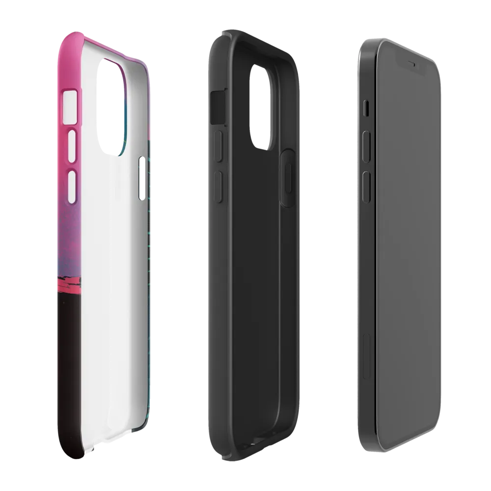 Neon Horizon | Phone Case |  12 Pro | Tough Case | Matte