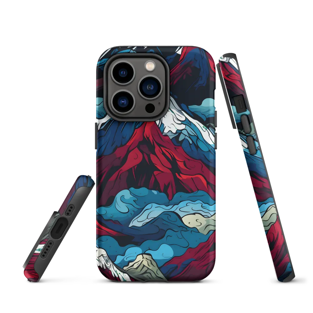 Mountain Majesty: An Abstract Voyage