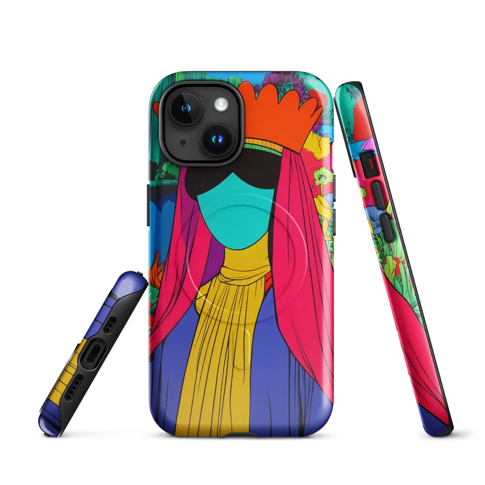 Crowned Surrealism | Phone Case |  15 | MagSafe® Tough Case | Glossy