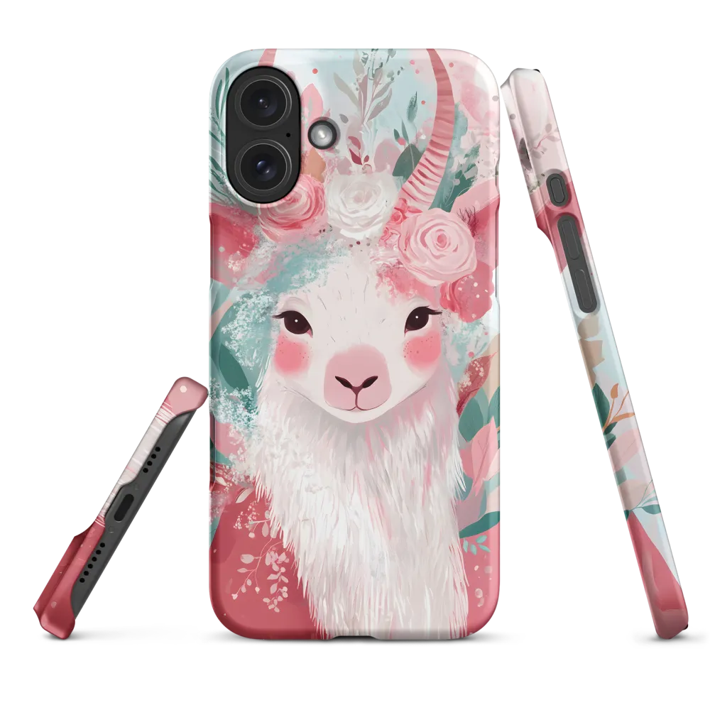 Spring Whimsy: The Floral Goat