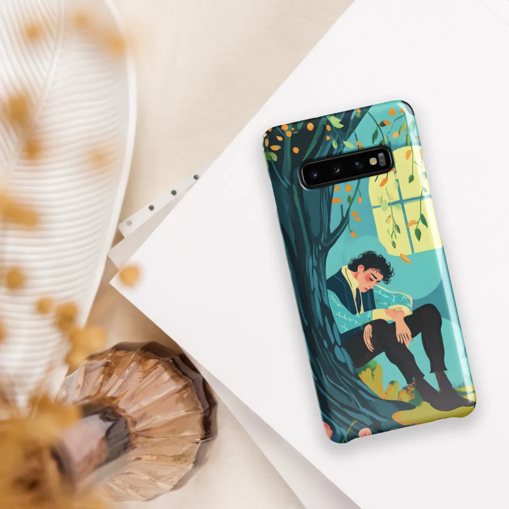 Reflections Under the Tree | Phone Case |  S10 Plus | Snap Case | Glossy